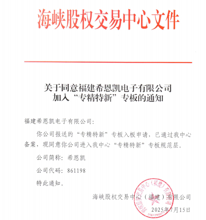 Elektronik CNK sukses ing papan 