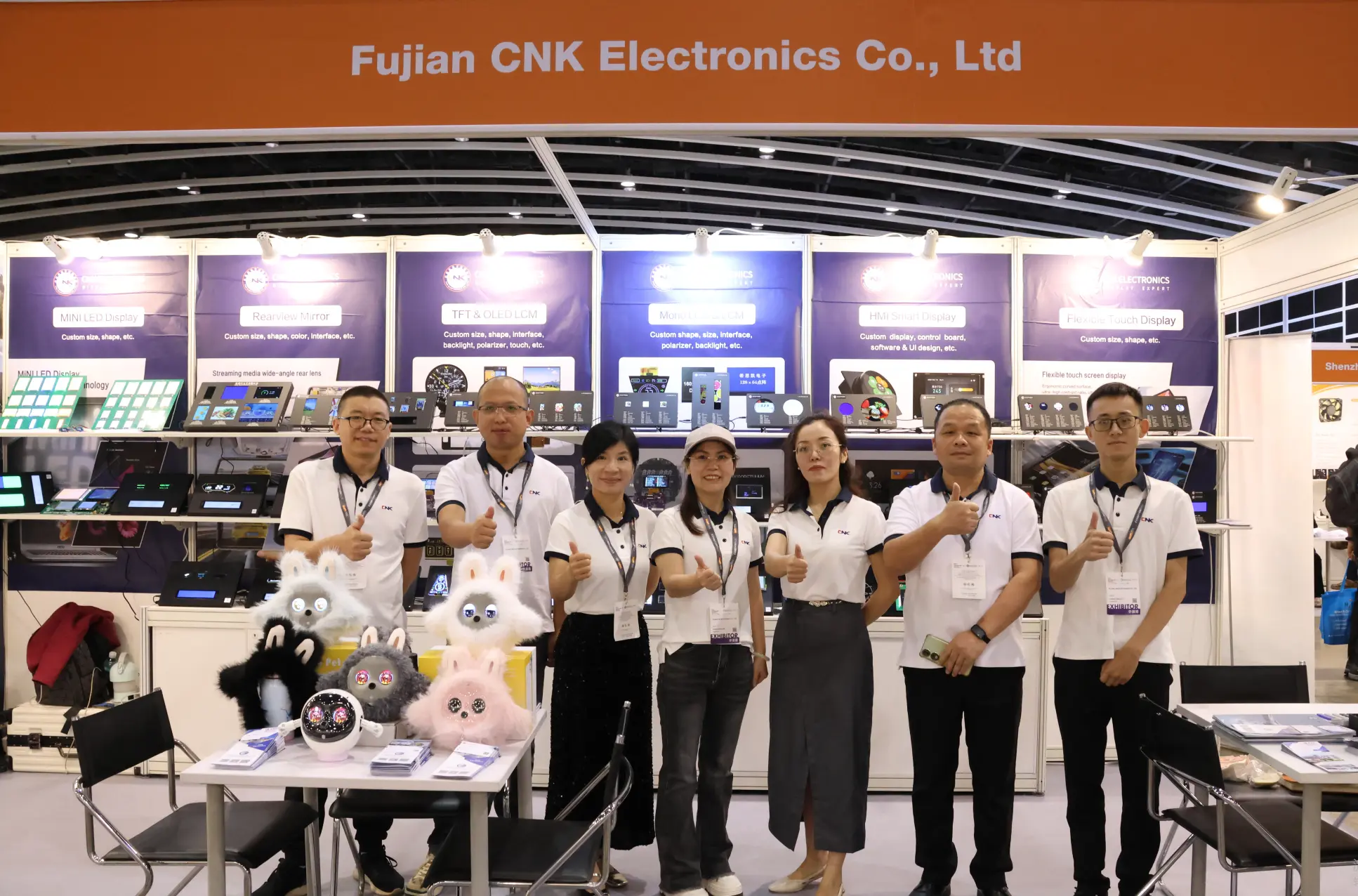 Elektronik CNK sukses kanthi sukses ing komponen elektronik internasional lan pameran teknologi produksi