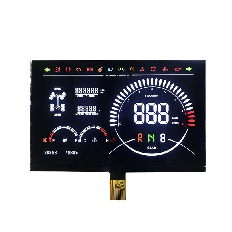 Modulasi tampilan LCD LCD